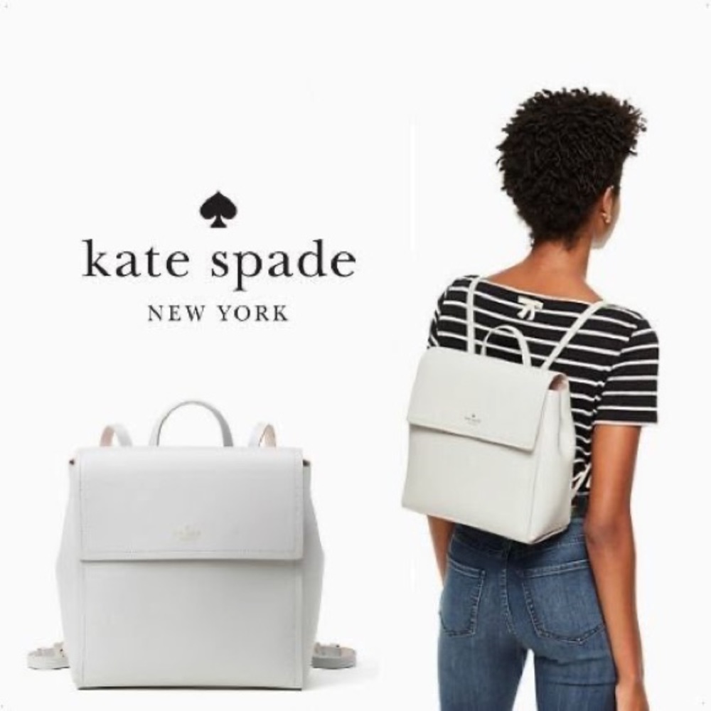 kate spade ♠️ Summerville Rd Megyn Backpack grey